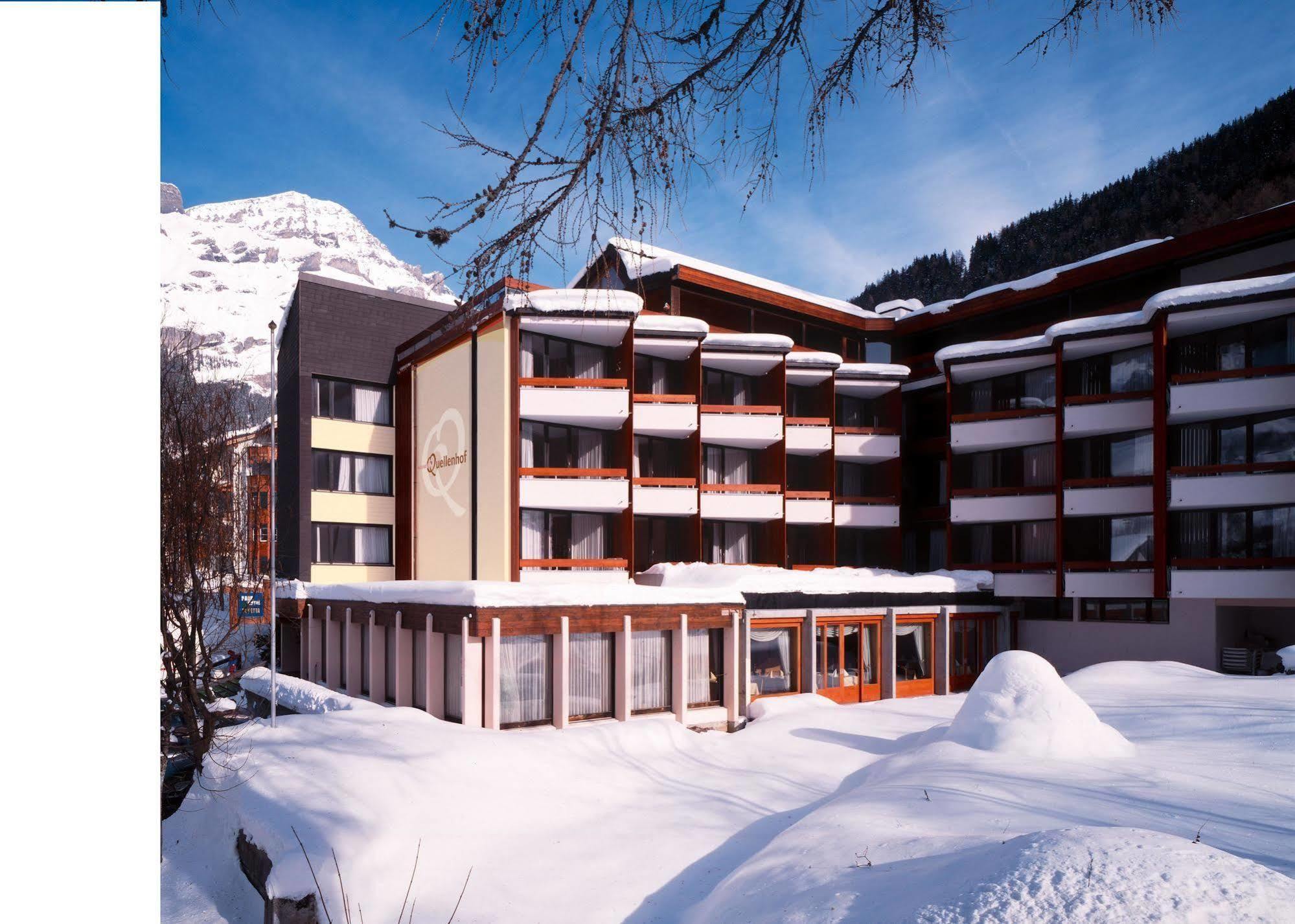 Hotel Quellenhof Leukerbad Exterior photo